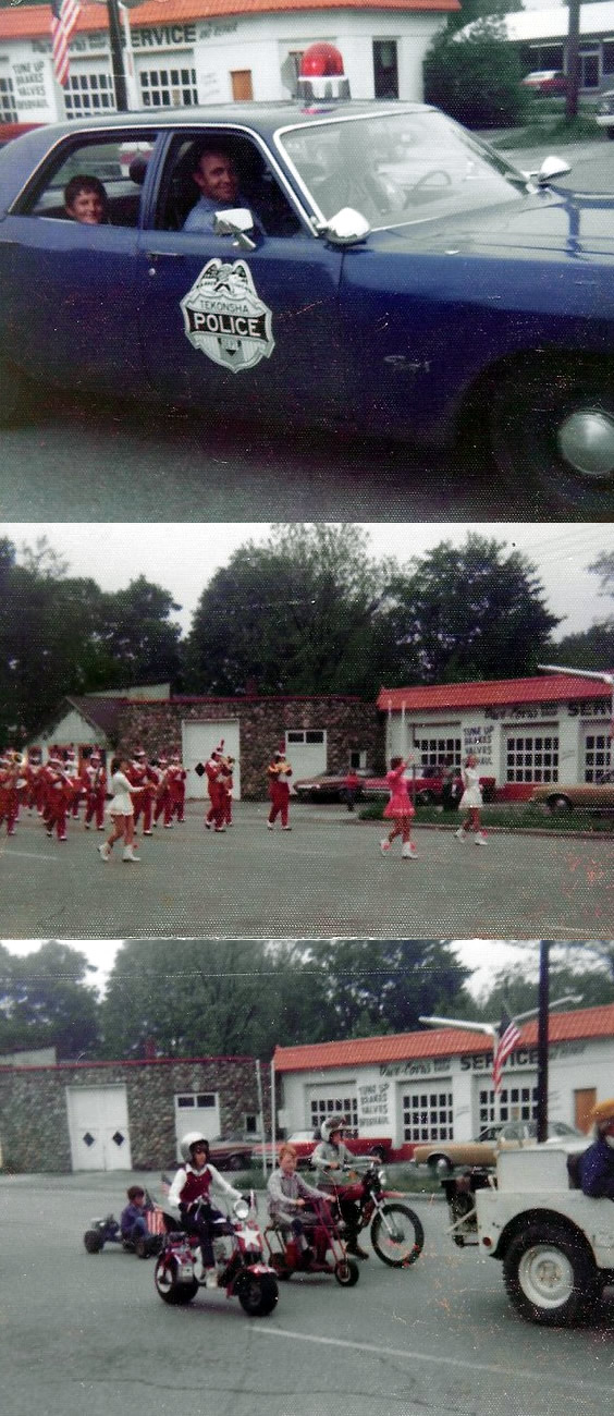 Brotts Garage (Sunoco, Amoco) - Random Snapshots That May Show Building (newer photo)